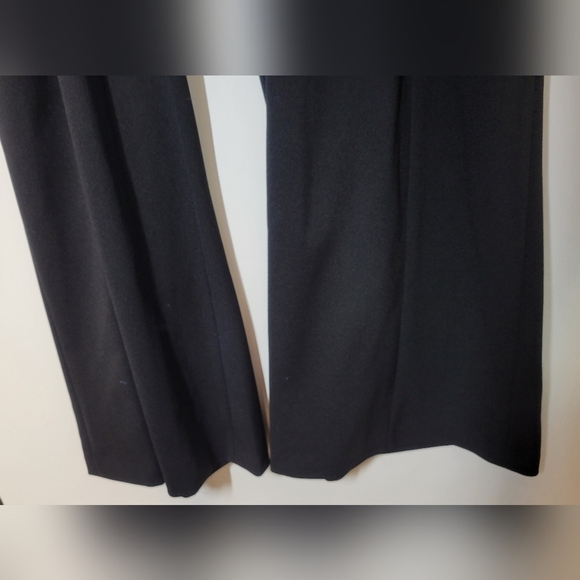 NWT Calvin Klein Keyhole Wide Leg Sleeveless Jumpsuit  Black 10 - Picture 5 of 7